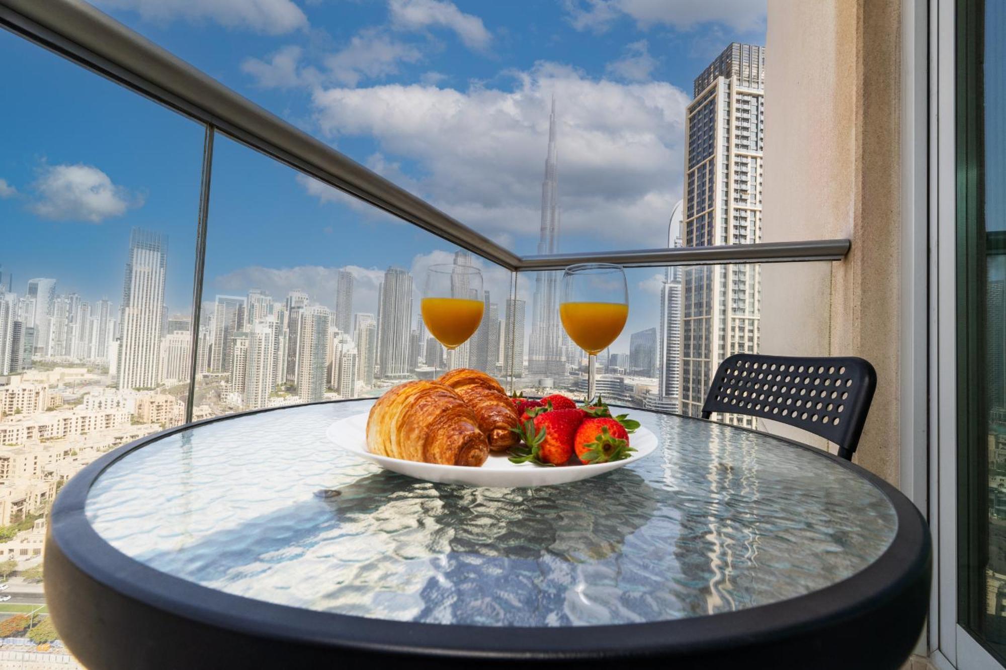 شقة Upgraded With Stunning Burj Khalifa View
